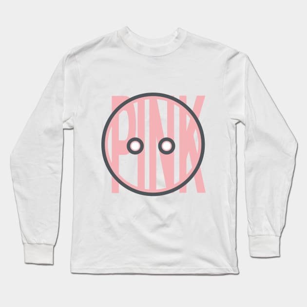 pink Long Sleeve T-Shirt by Lim206